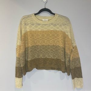 Storia neutral cozy sweater size large